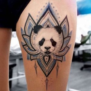 Panda tattoo