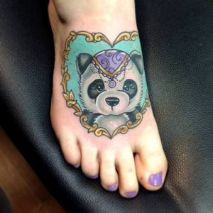 Foot Panda Tattoo
