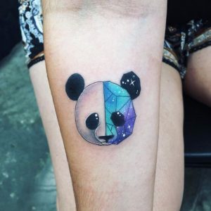 Cosmic Panda Tattoo