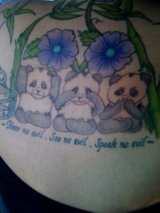 panda tattoo