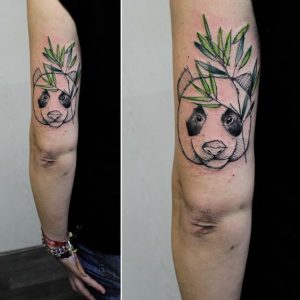 panda tattoo