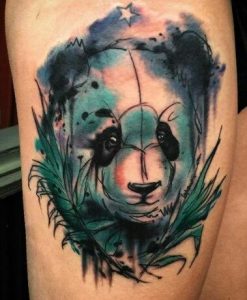 panda tattoo