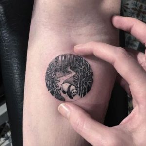 panda tattoo