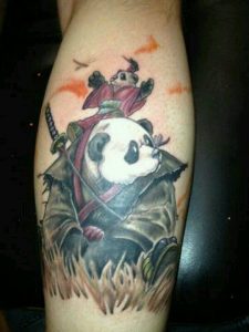panda tattoo