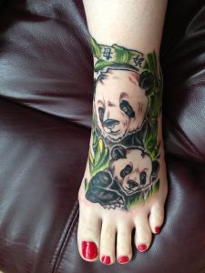 Panda tattoo