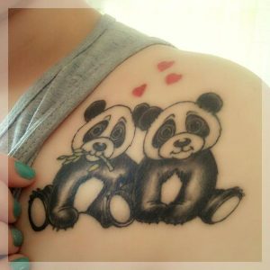 Panda tattoo